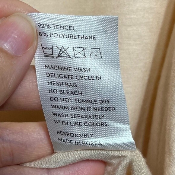 Mitera The Nadia Loop Cardigan in Blush Pink S - Picture 8 of 11